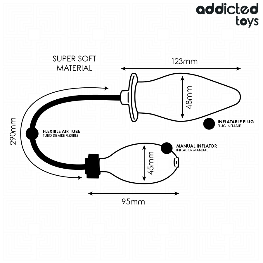 ADDICTED TOYS - INFLATABLE ANAL PLUG MODEL 2
