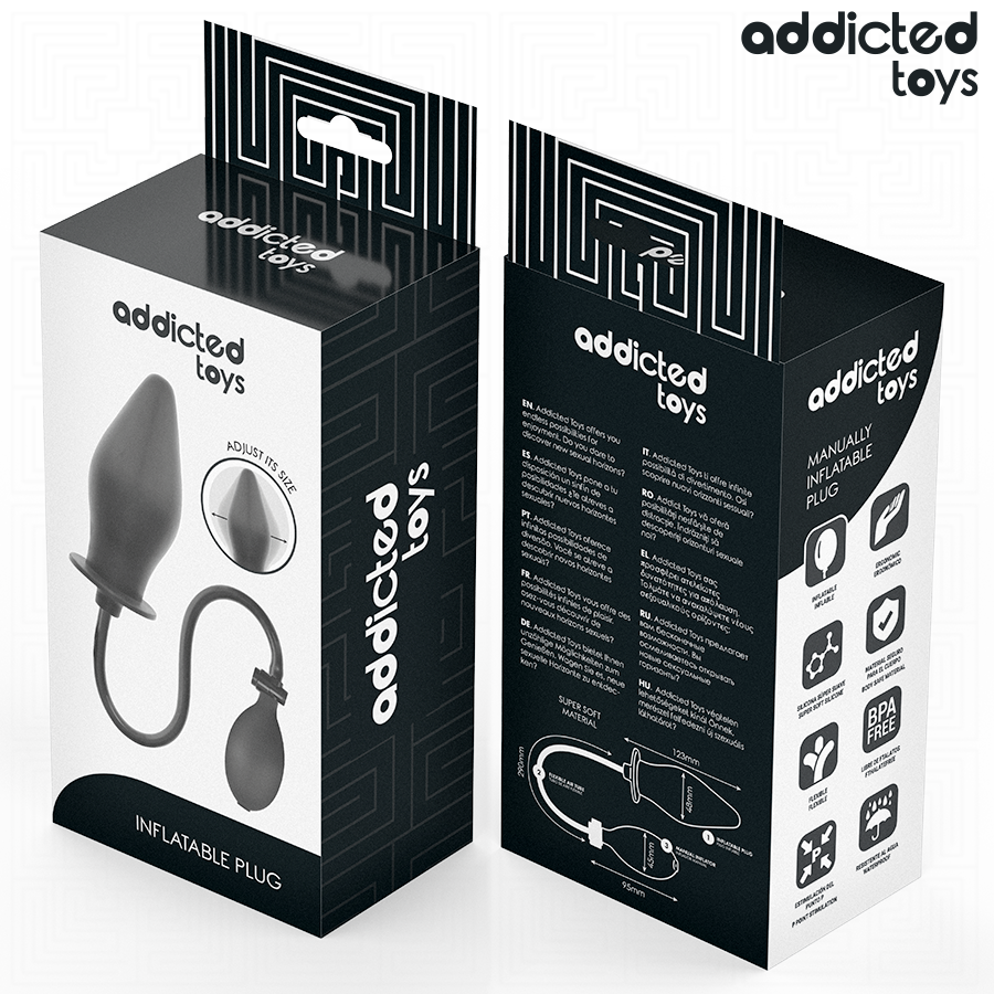 ADDICTED TOYS - INFLATABLE ANAL PLUG MODEL 2
