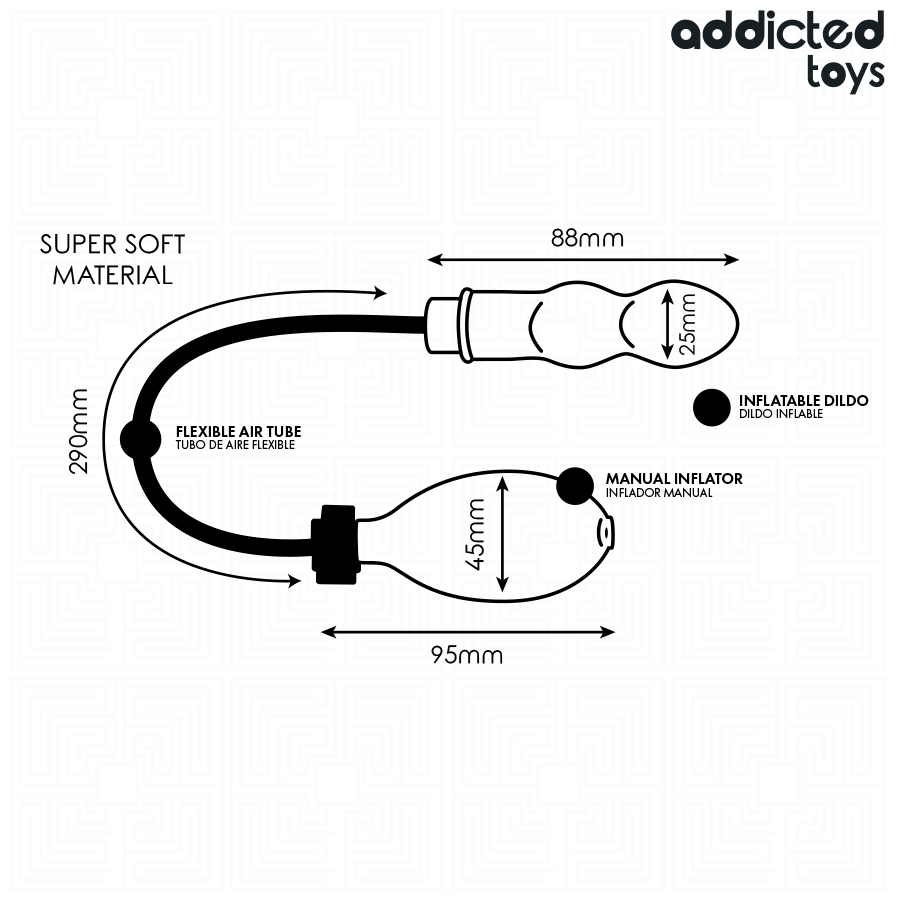 ADDICTED TOYS - INFLATABLE ANAL PLUG MODEL 1