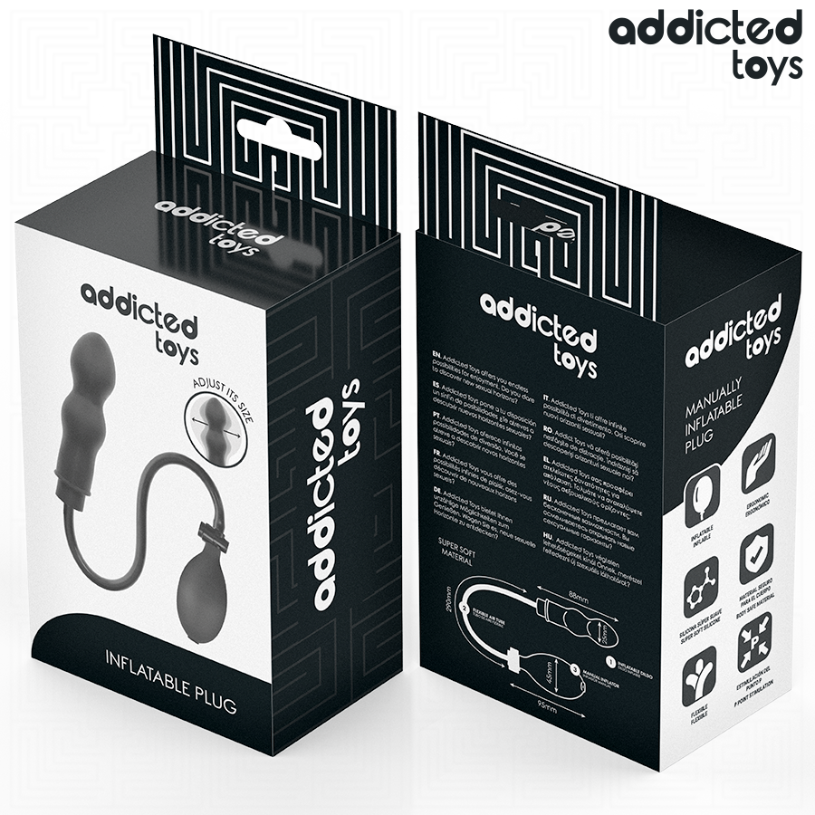 ADDICTED TOYS - INFLATABLE ANAL PLUG MODEL 1