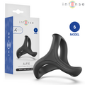 INTENSE - ALFIE TRIPLE ADJUSTABLE COCK RING MODEL 6