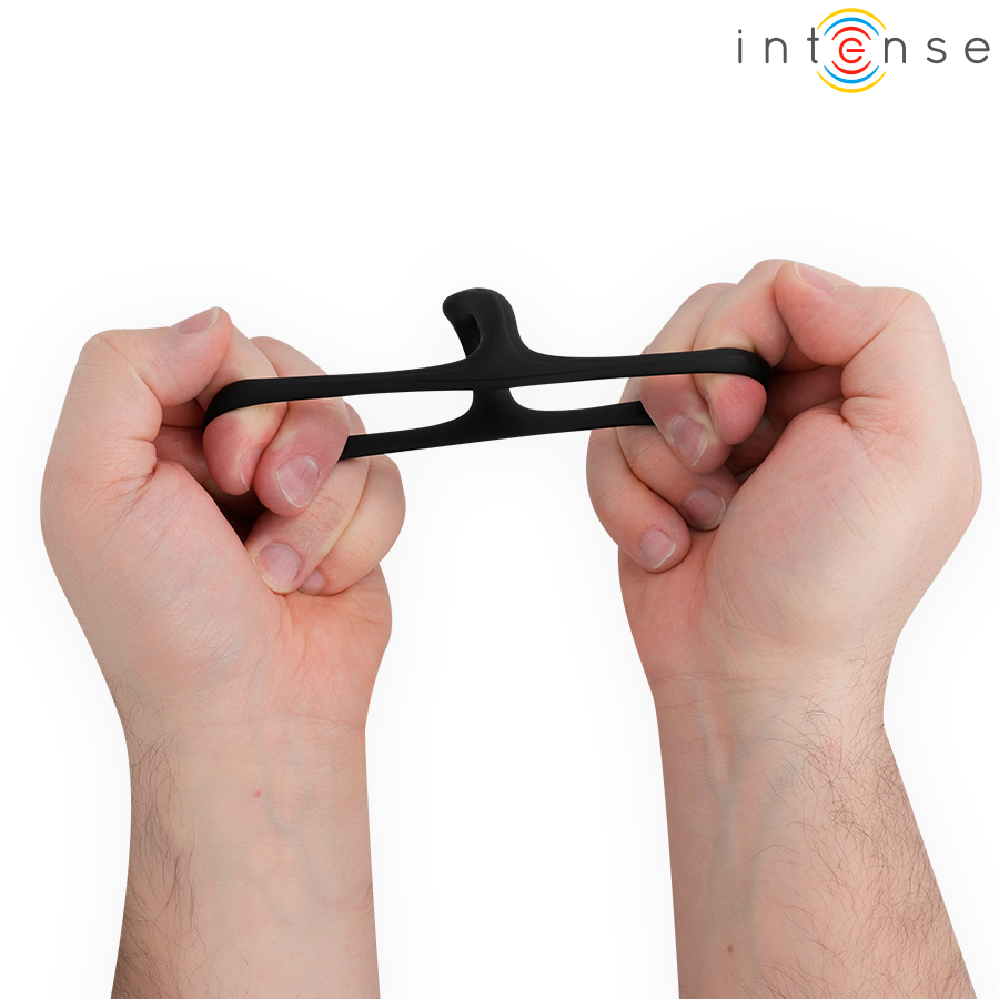 INTENSE - ALFIE TRIPLE ADJUSTABLE COCK RING MODEL 6