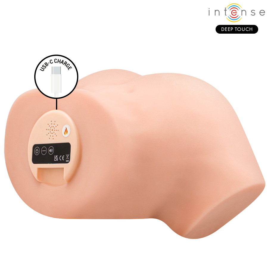INTENSE DEEP TOUCH - NICOLE VAGINAL MASTURBATOR WITH SUCTION, HEATING, VIBRATION AND VOICE EFFECTS, WITH REMOTE CONTROL, 5.3 KG