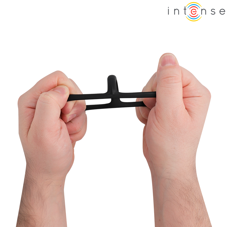 INTENSE - JOHN TRIPLE ADJUSTABLE PENIS RING MODEL 4