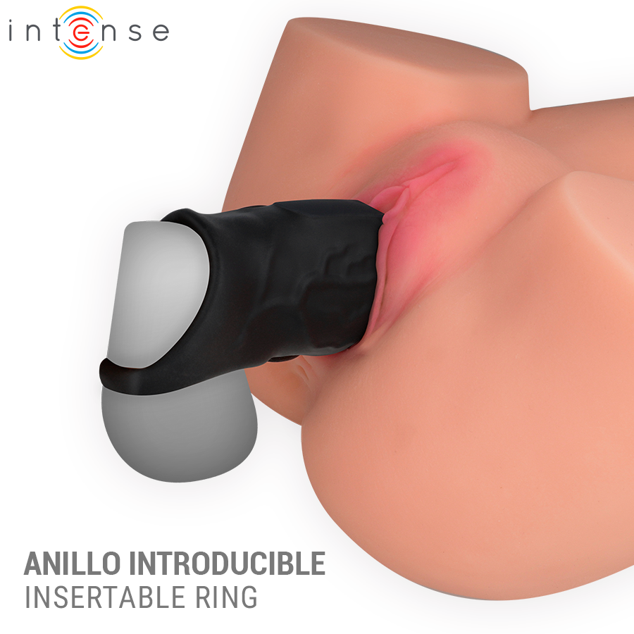 INTENSE - SEAN VIBRATING AND ADJUSTABLE PENIS RING MODEL 13