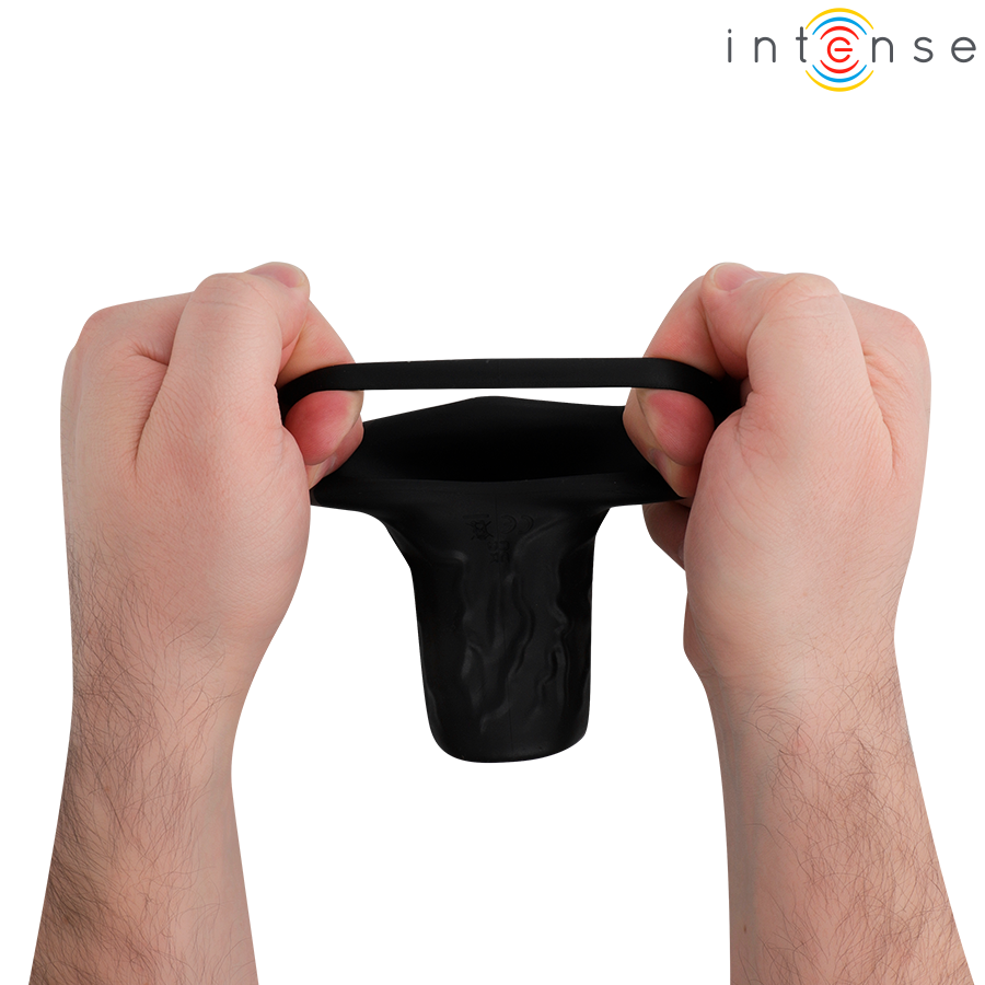 INTENSE - SEAN VIBRATING AND ADJUSTABLE PENIS RING MODEL 13