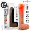 MR INTENSE - LOGAN VIBRATEUR AVEC EFFET CHAUFFANT ET TÉLÉCOMMANDE 20 CM -Ø- 4,1 CM