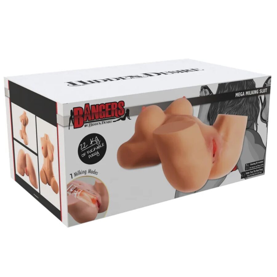 HIDDEN DESIRE - MEGA TREAT FEMININE SLUT TORSO MASTURBATOR 22 KG