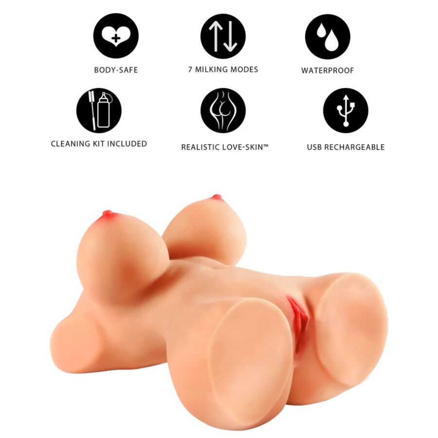HIDDEN DESIRE - VERY HORNY BITCH TORSO, FEMALE MASTURBATOR 10 KG