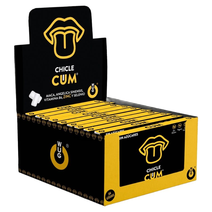WUG SEX SENSE - CUM AUGMENTER & BANANA SPERM FLAVOR ENHANCER | DISPLAY 12 X 8 UNITS