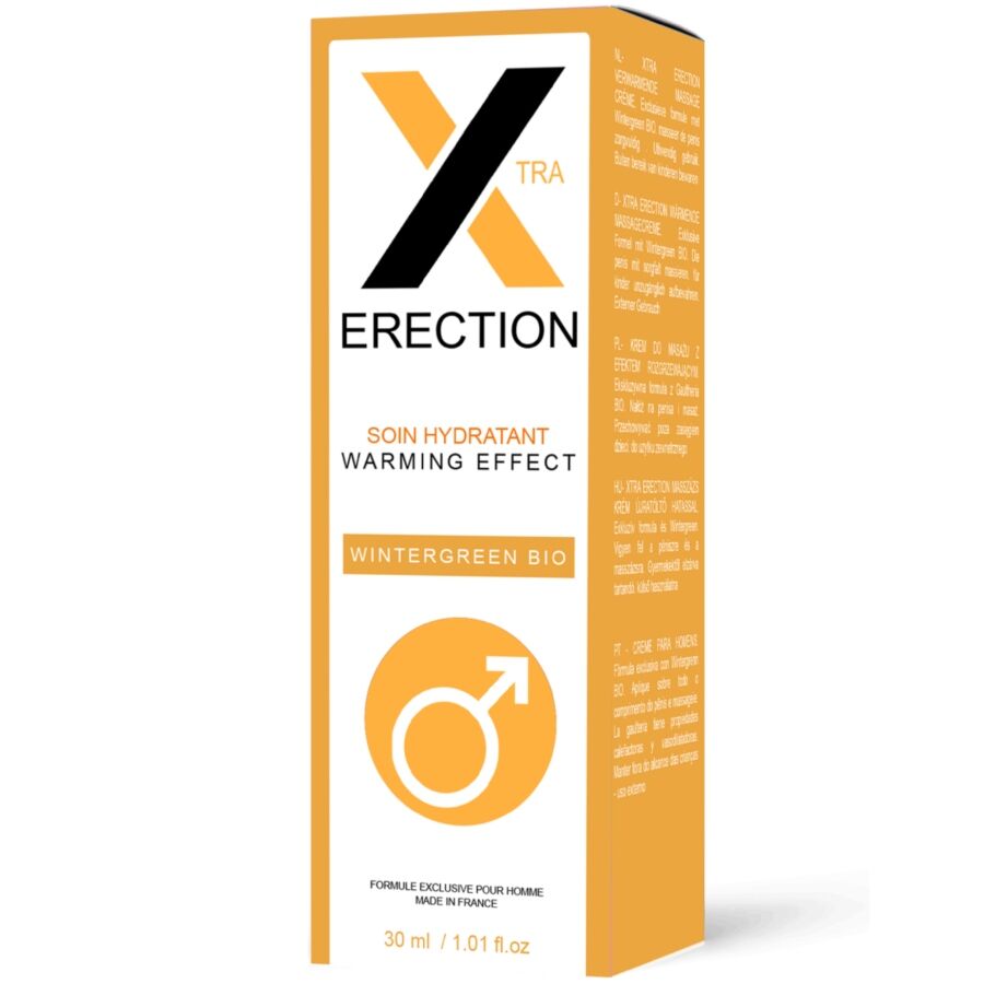RUF - X ERECTION HEATING EFFECT ERECTILE CREAM 30 ML