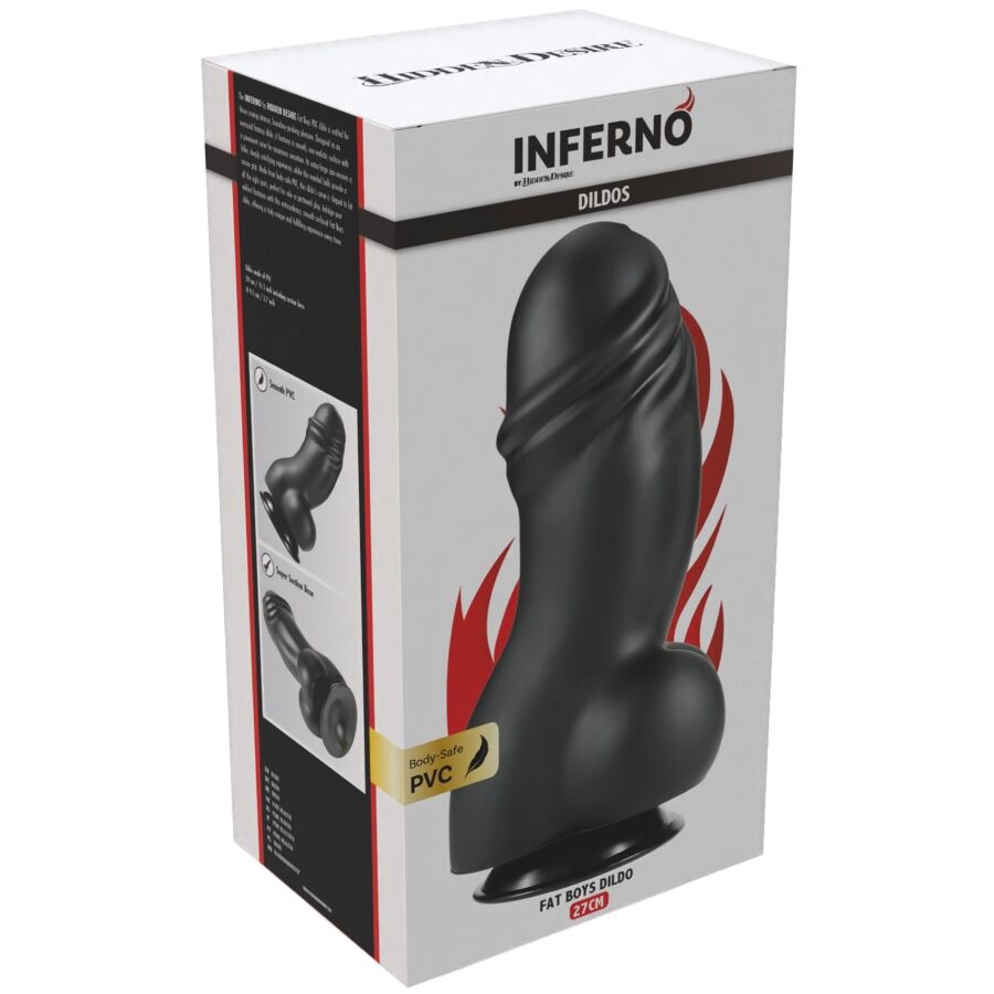 HIDDEN DESIRE - INFERNO DICK FAT BOYS 27 CM
