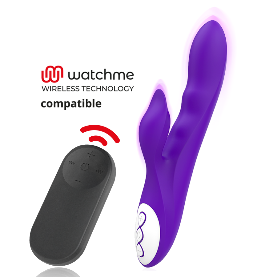 GALATEA - GALO VIBRATOR PURPLE + WATCHME REMOTE