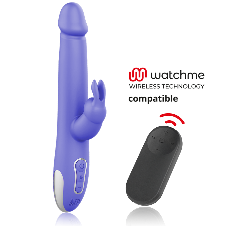 MR BOSS - ARTURO VIBRATOR AND ROTATING + WATCHME REMOTE CONTROL