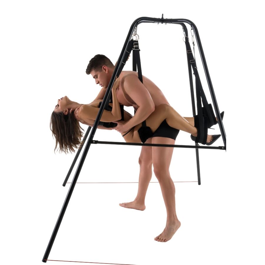 HIDDEN DESIRE - EXTREME LOVERS SEX SWING WITH STAND