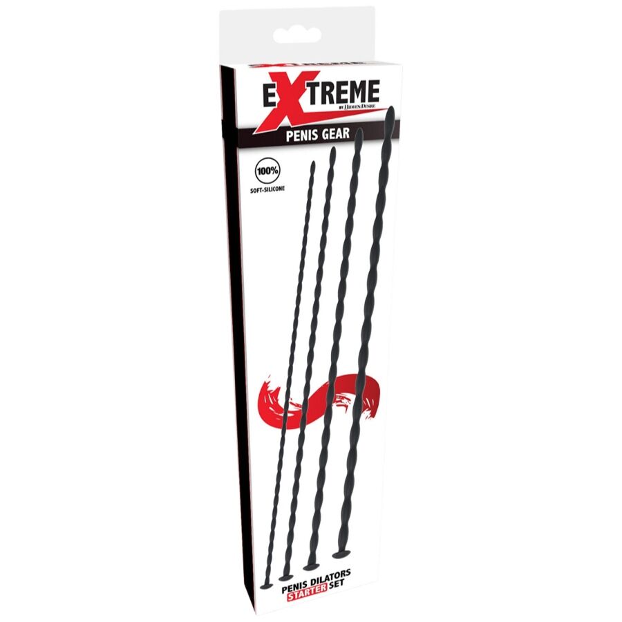 HIDDEN DESIRE - EXTREME URETHRAL DILATOR STARTER SET 4 UNITS