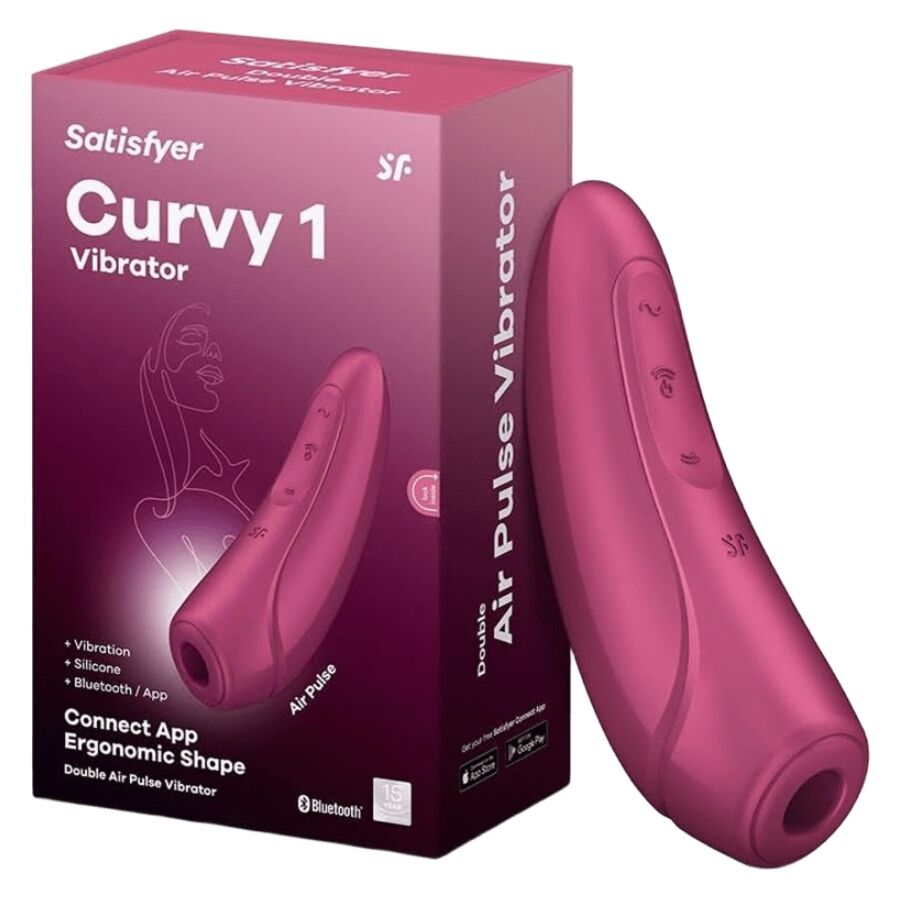 SATISFYER - CURVY 1 RED ROSE