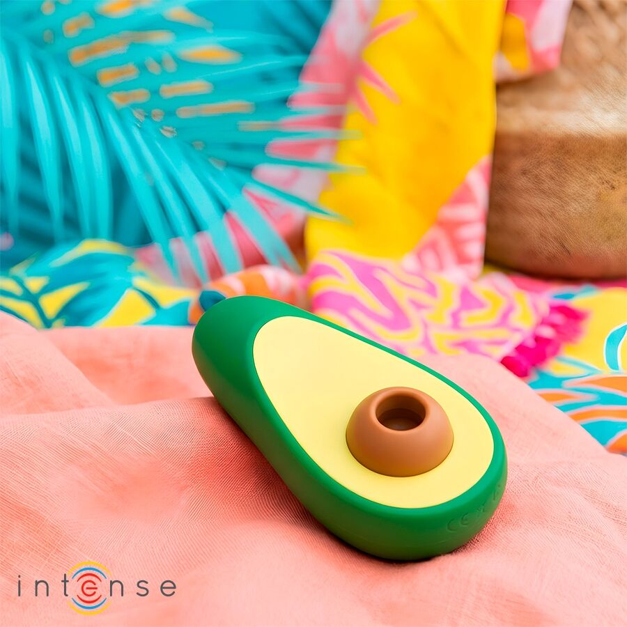 INTENSE - WAKI CLITORAL SUCTION STIMULATOR AVOCADO