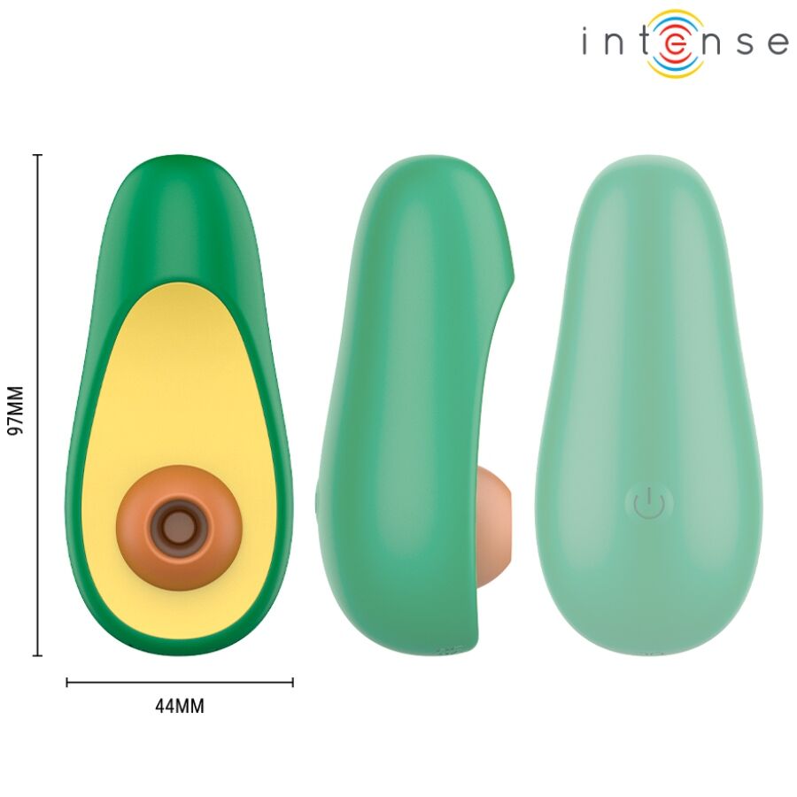 INTENSE - WAKI CLITORAL SUCTION STIMULATOR AVOCADO