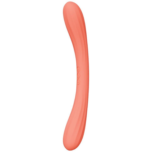 LELO - CORAL RED DOUBLE EXTENSION BOOMERANG VIBRATOR