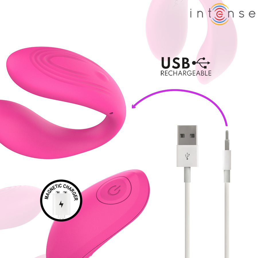 INTENSE - NORA ROSE VIBRATING CLITORAL STIMULATOR