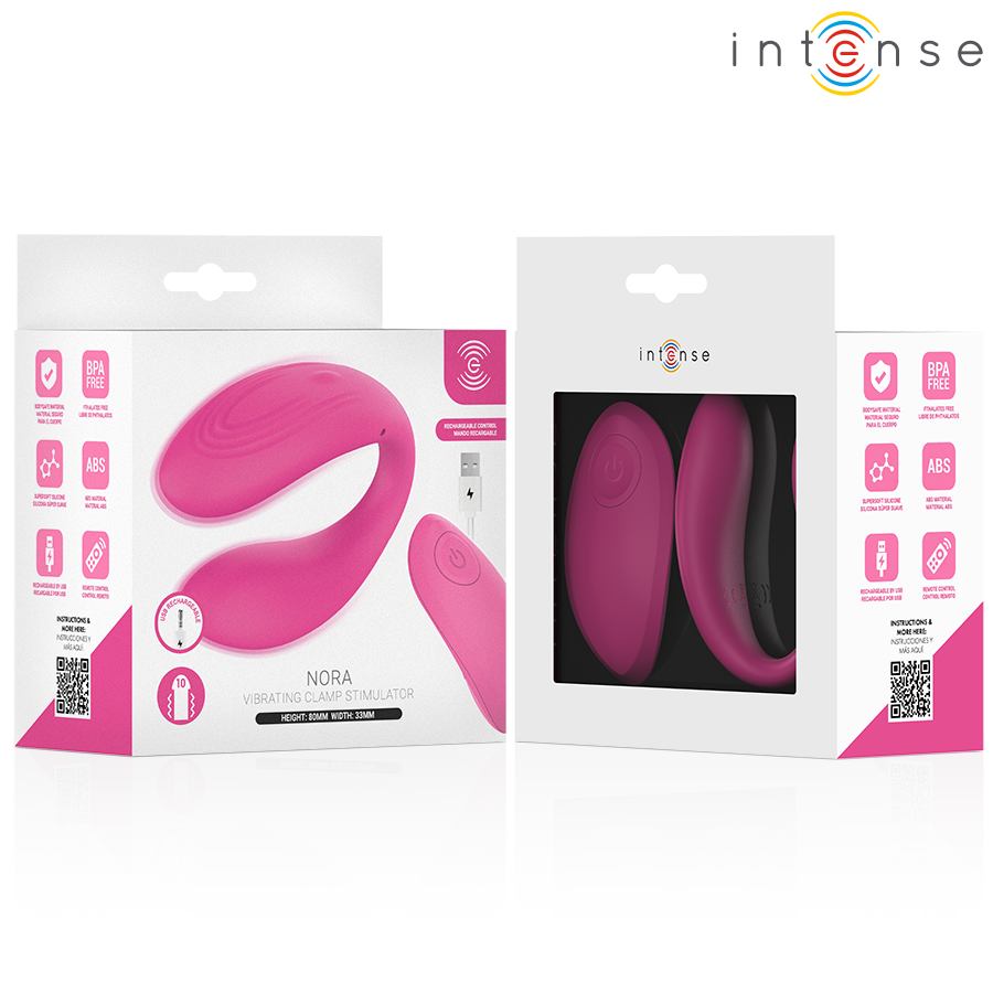 INTENSE - NORA ROSE VIBRATING CLITORAL STIMULATOR
