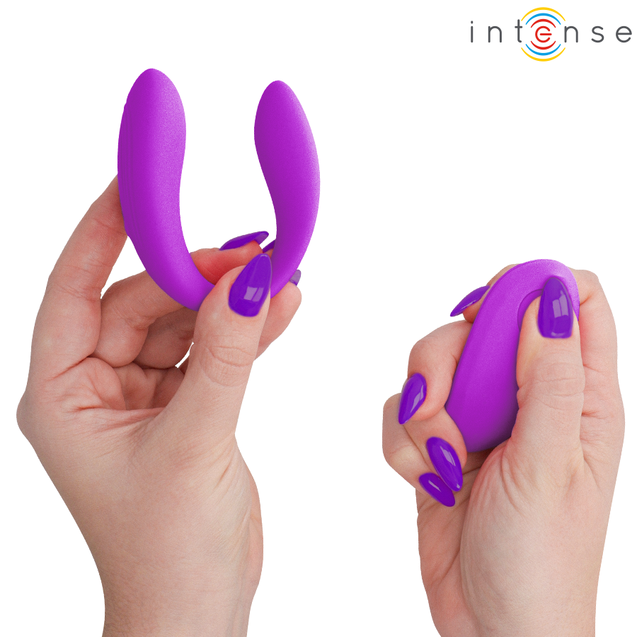 INTENSE - NORA PURPLE VIBRATING CLAMP STIMULATOR