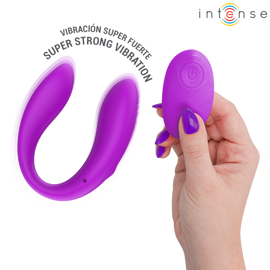 INTENSE - NORA PURPLE VIBRATING CLAMP STIMULATOR