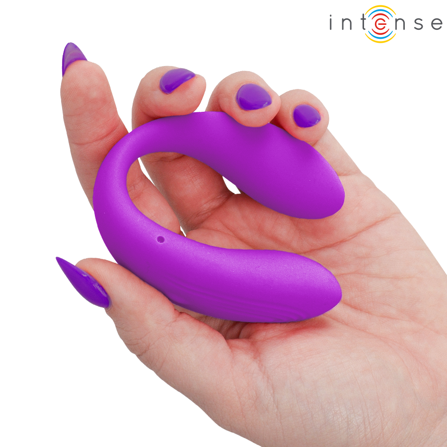 INTENSE - NORA PURPLE VIBRATING CLAMP STIMULATOR