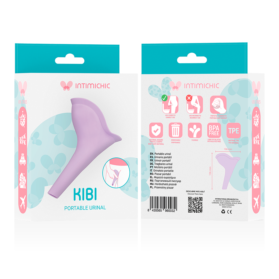 INTIMICHIC - DISPOSABLE PORTABLE URINAL