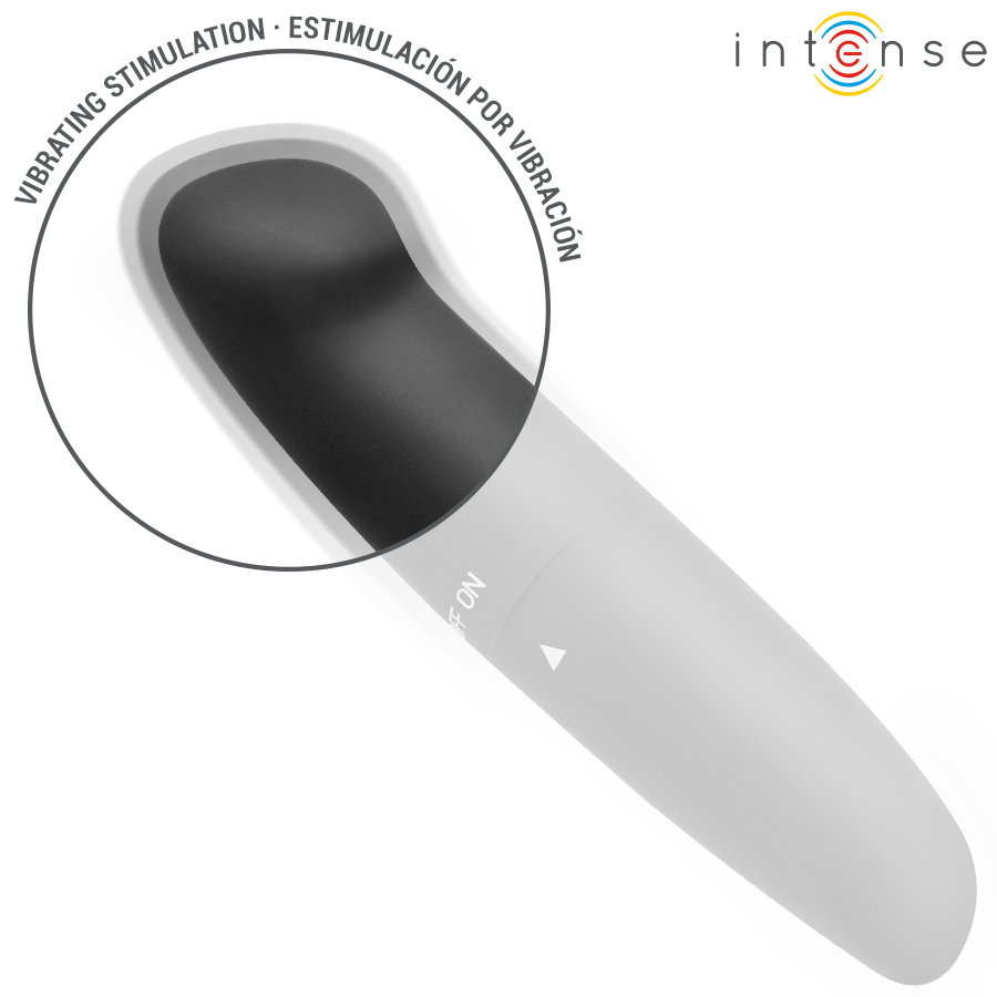 INTENSE - PHIL HEADREST VIBRATOR L BLACK 13 CM