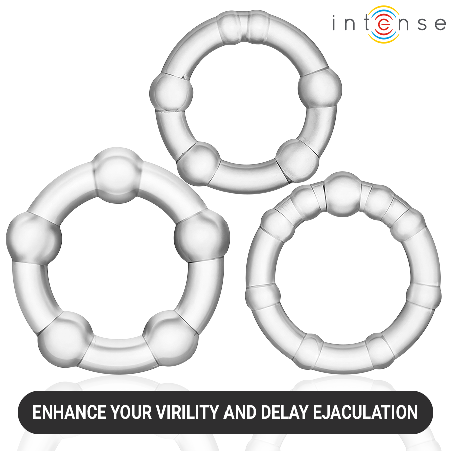 INTENSE - BOURNE 3 PENIS RINGS SET