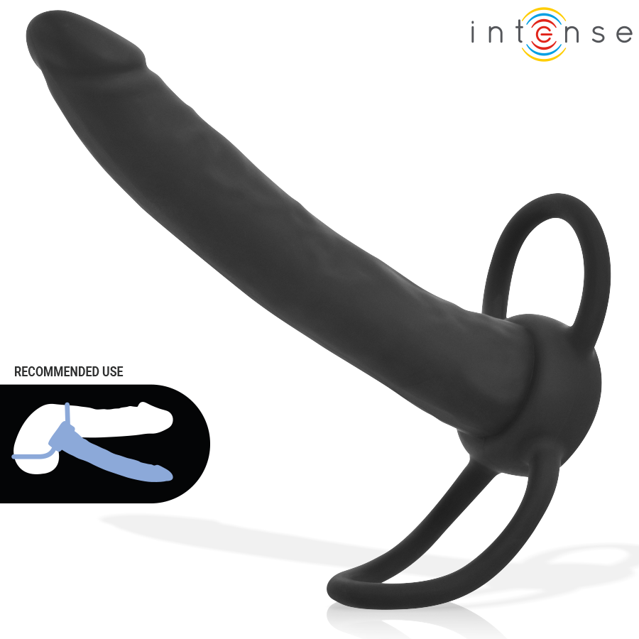 INTENSE - LUCAS GODE ANAL WITH SILICONE PENILE AND TESTICULAR RING