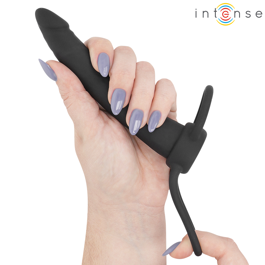 INTENSE - LUCAS GODE ANAL WITH SILICONE PENILE AND TESTICULAR RING