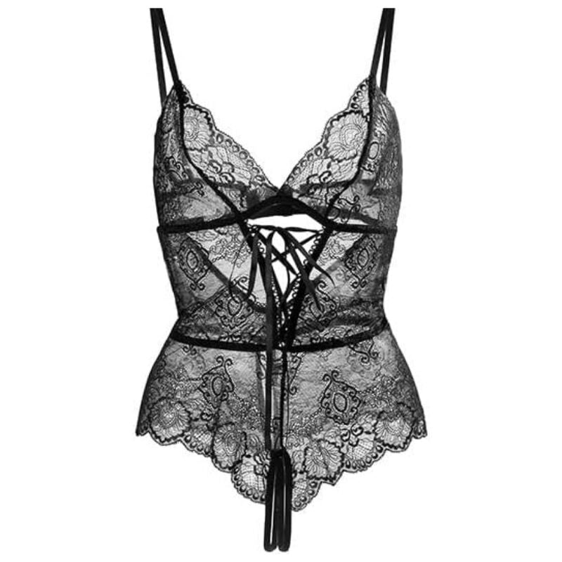 LIVCO CORSETTI FASHION - ECLIPSE 2026 BLACK ONE-SIZE BODYSUIT