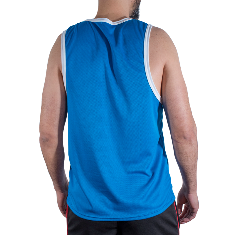 MACHO - CMV002 BLUE SPORTS T-SHIRT L/XL
