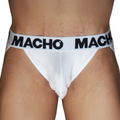 MACHO - MX29BL JOCK BLANC + BLANC S