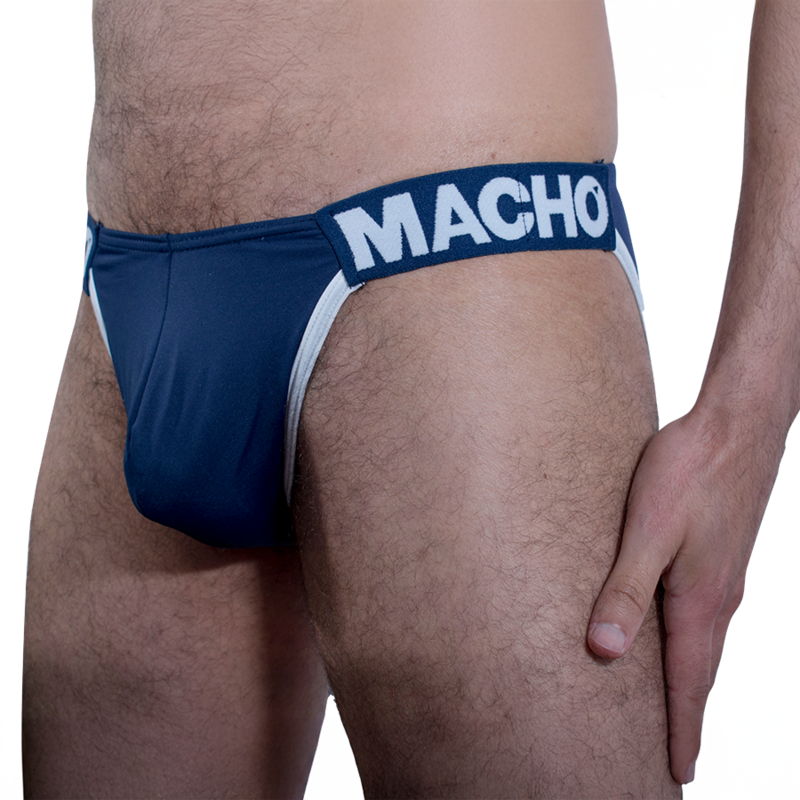 MACHO - MCH011 BLEU FONCÉ - LATÉRALE M