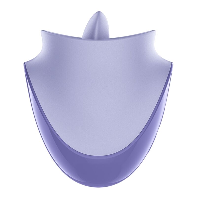 SATISFYER - TONGUE DANCER CLITORAL STIMULATOR WITH VIBRATIONS AND PULSATIONS LILAC