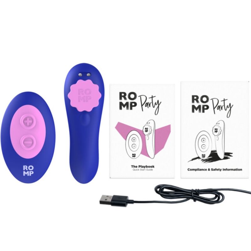 ROMP - Magnetic Silicone Vibrating Panties with Remote