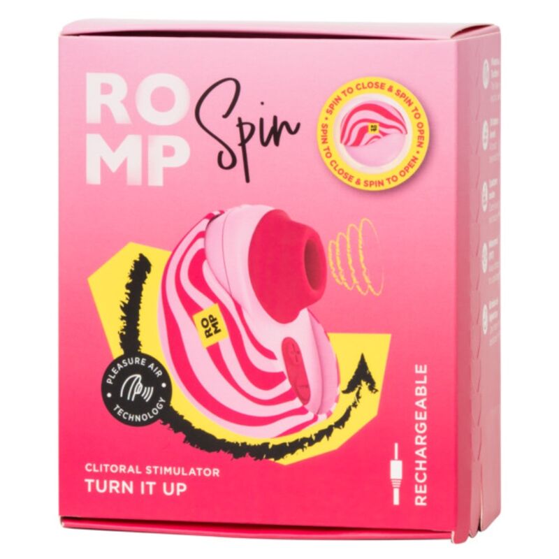 ROMP - ROTATING CLITORAL SUCTION ANTITUDE WITH ROTATING OPENING AND CLOSURE