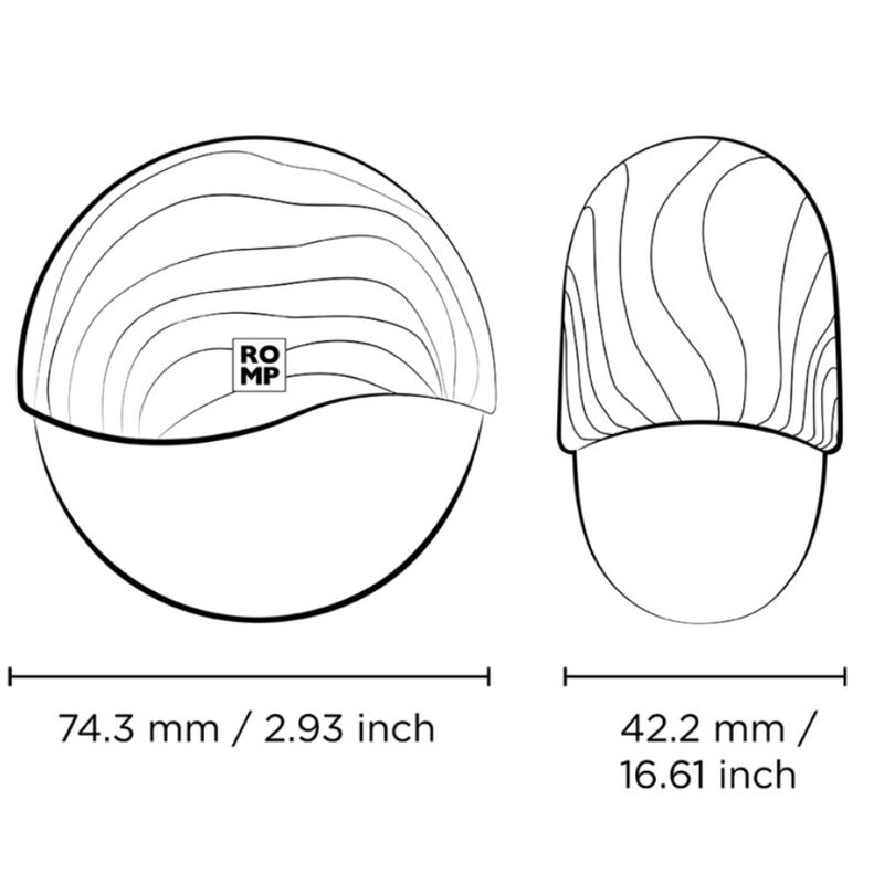 ROMP - ROTATING CLITORAL SUCTION ANTITUDE WITH ROTATING OPENING AND CLOSURE