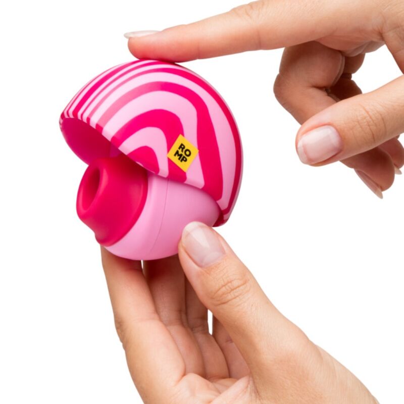 ROMP - ROTATING CLITORAL SUCTION ANTITUDE WITH ROTATING OPENING AND CLOSURE