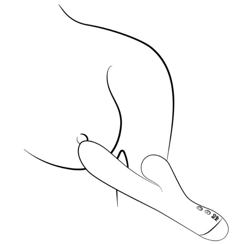 ROMP - DOUBLE G-SPOT RABBIT VIBRATOR ELECTRIC BLUE