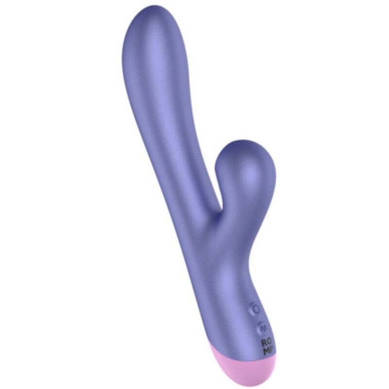 ROMP - DOUBLE G-SPOT RABBIT VIBRATOR ELECTRIC BLUE