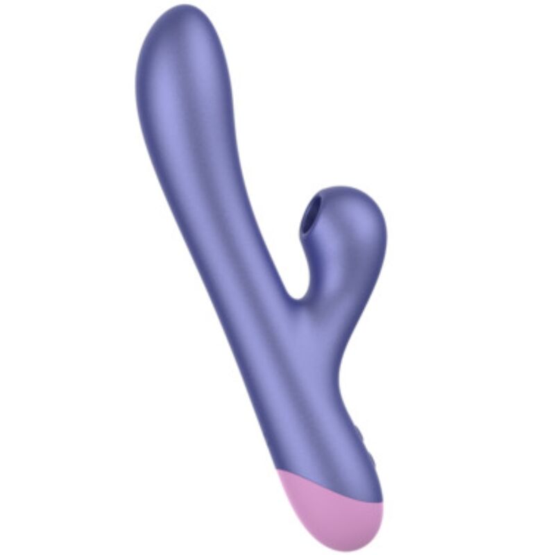 ROMP - DOUBLE G-SPOT RABBIT VIBRATOR ELECTRIC BLUE