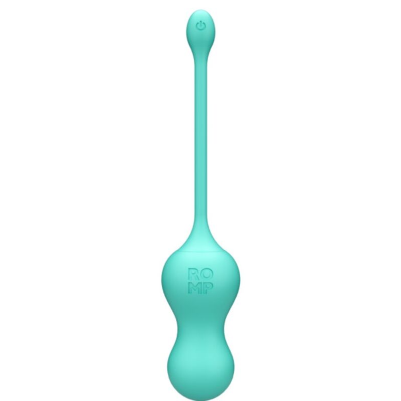 ROMP - MULTIFUNCTION VIBRANT CELLO TURQUOISE WITH REMOTE CONTROL