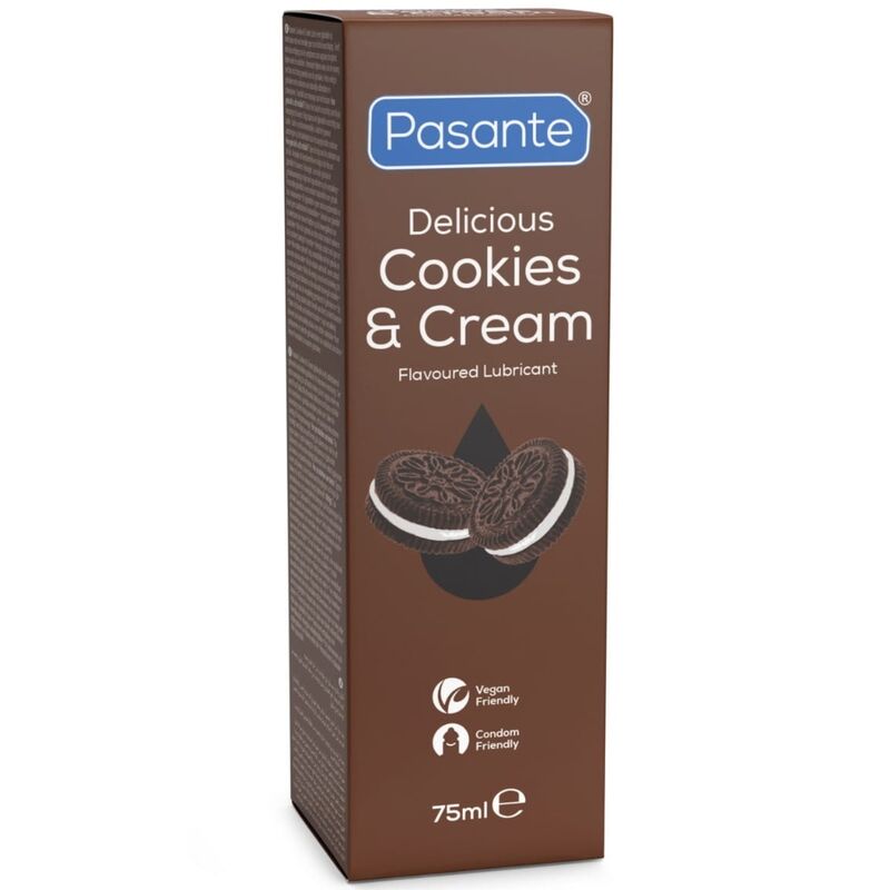 PASANTE - WATER-BASED LUBRICANT, COOKIES & CREAM FLAVOUR 75 ML