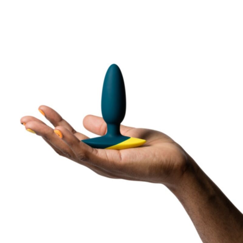 ROMP - BASS VIBRATING BUTT PLUG 10 CM GREEN