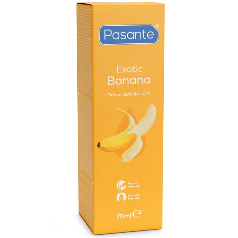 PASANTE - WATER-BASED LUBRICANT, BANANA FLAVOUR 75 ML